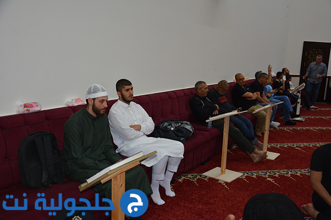 حفل لتوديع حجاج بيت الله الحرام في جلجولية